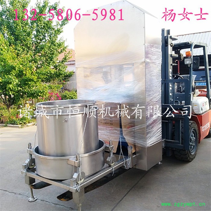 中药材药渣处理脱水机 中药酒固液分离压榨机  发酵中药酵素压榨机图4