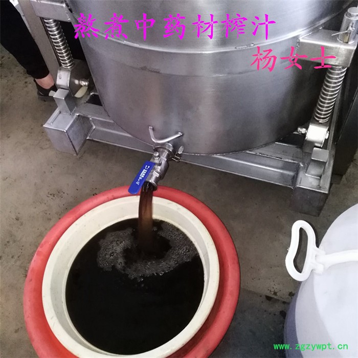 新鲜中药植物汁液提取设备  中药草本植物酵素压榨机  酵素压榨机图2
