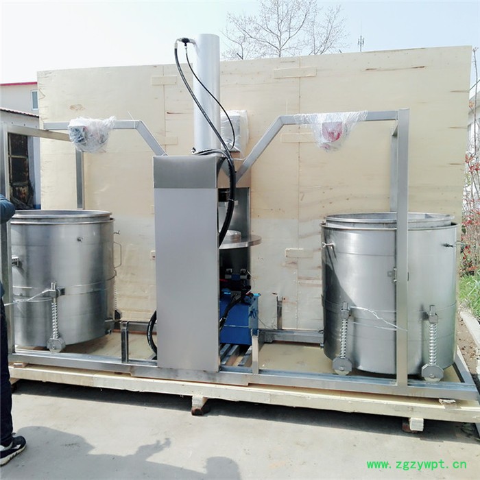 清热解毒鱼腥草深加工压榨机 中药植物原液中药渣酵素过滤压榨机  中药废渣残渣脱水压滤机 液压压榨机图3