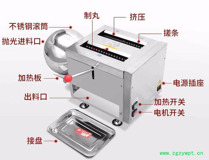 HK-93B小型水丸蜜丸制丸机、家用中药制丸机 中药制丸机图3