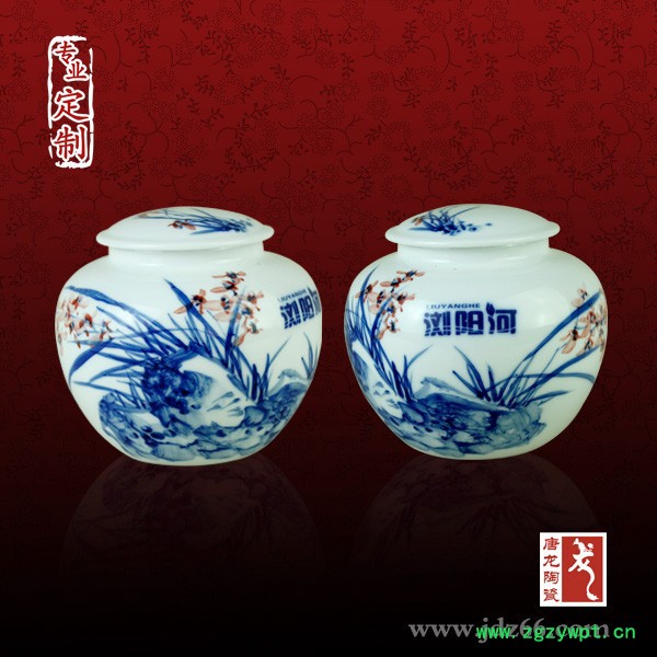 中药陶瓷罐定做厂家 景德镇陶瓷食品罐定制厂家 陶瓷中药罐生产厂图2