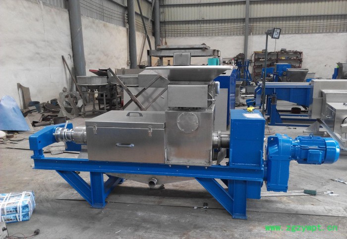 螺杆式中药渣脱水机  螺旋压榨脱水图3
