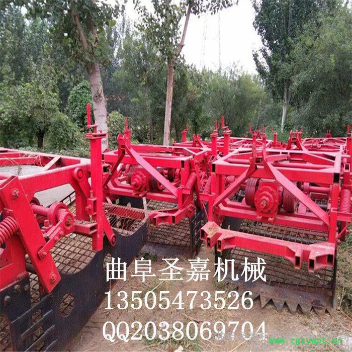 圣嘉中药材挖掘机厂家  促销半夏挖药机 白芷药材收获机价格低图4