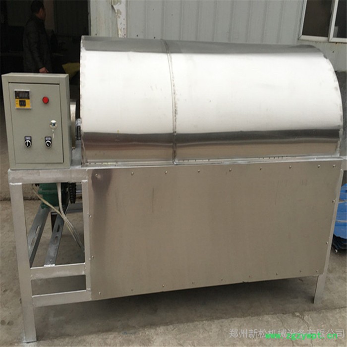 茶叶自动炒货机 瓜子菜籽炒料机 中药炒药机 自动控温图3