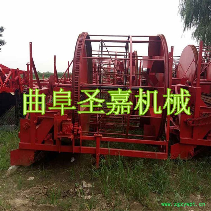 大型牵引式挖药机供货商    中药材起挖机圣嘉 防风药材起挖机图片图3