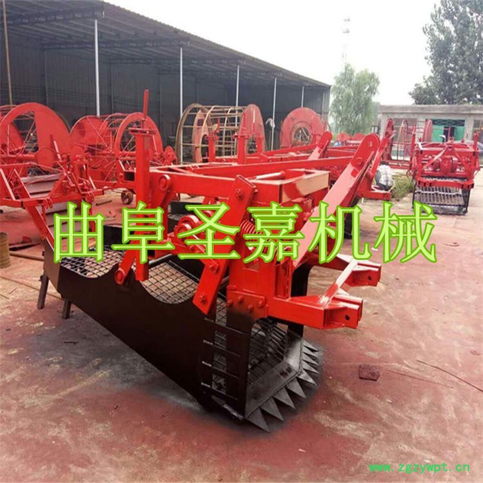 大型牵引式挖药机供货商    中药材起挖机圣嘉 防风药材起挖机图片图8