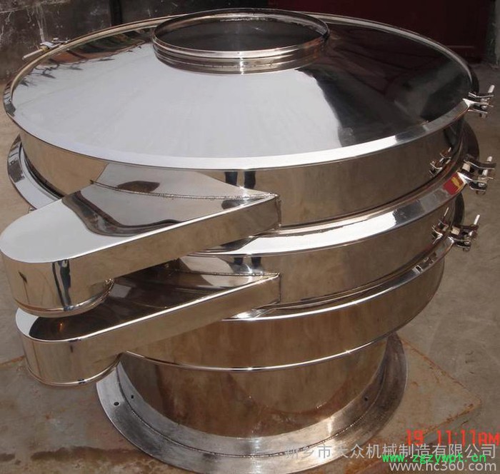 中草药粉末振动筛分机 中药去杂机图3