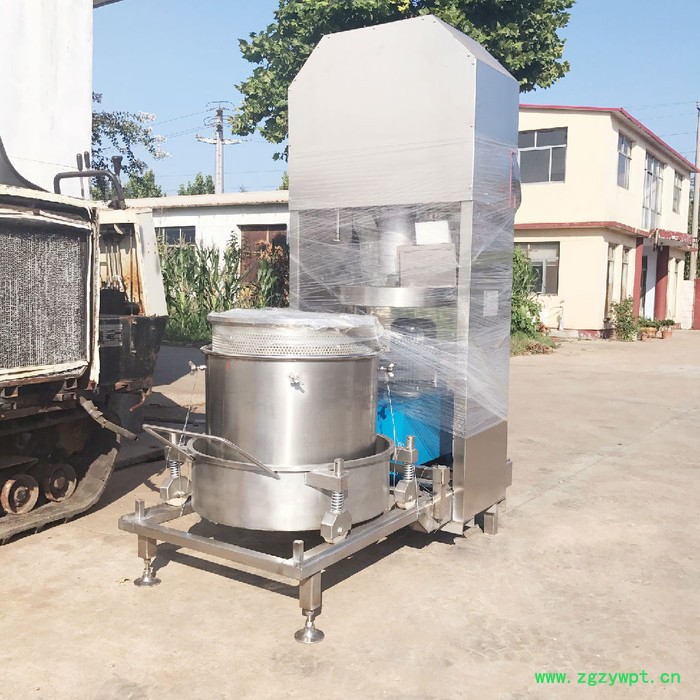 中药材膏药发酵药液提纯压滤机 中药残渣无水处理脱水机 米酒榨汁图4