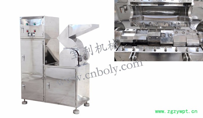 金宝JB-200/300/400/500/600 吸尘式粗碎机 中药材无尘破碎机 中药材无尘粗碎机图2