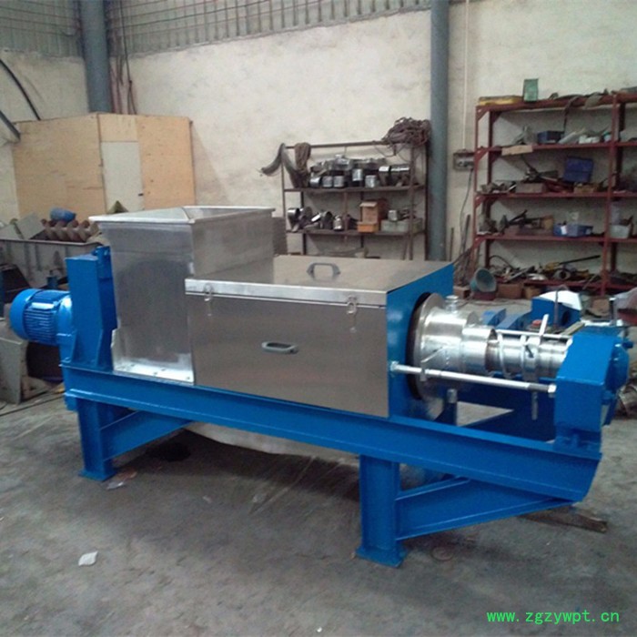 压榨机 工艺中药渣双螺旋压榨机、药渣脱水机压榨充分支持图7