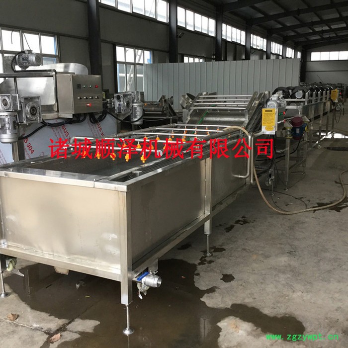 中药材清洗机 不锈钢清洗机 高压喷淋气泡清洗机 顺泽机械图4