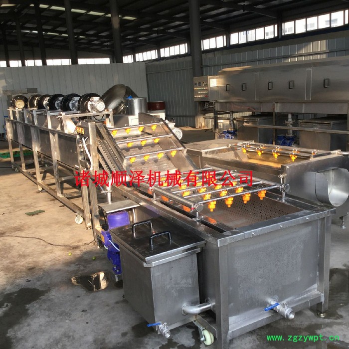中药材清洗机 不锈钢清洗机 高压喷淋气泡清洗机 顺泽机械图3