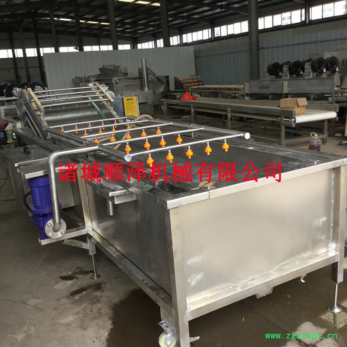 中药材清洗机 不锈钢清洗机 高压喷淋气泡清洗机 顺泽机械图2