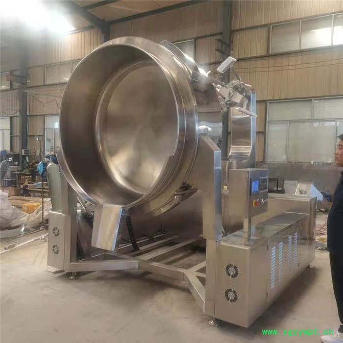 全自动海鲜酱行星搅拌炒锅 中药膏熬制锅 月饼馅料炒料机图2