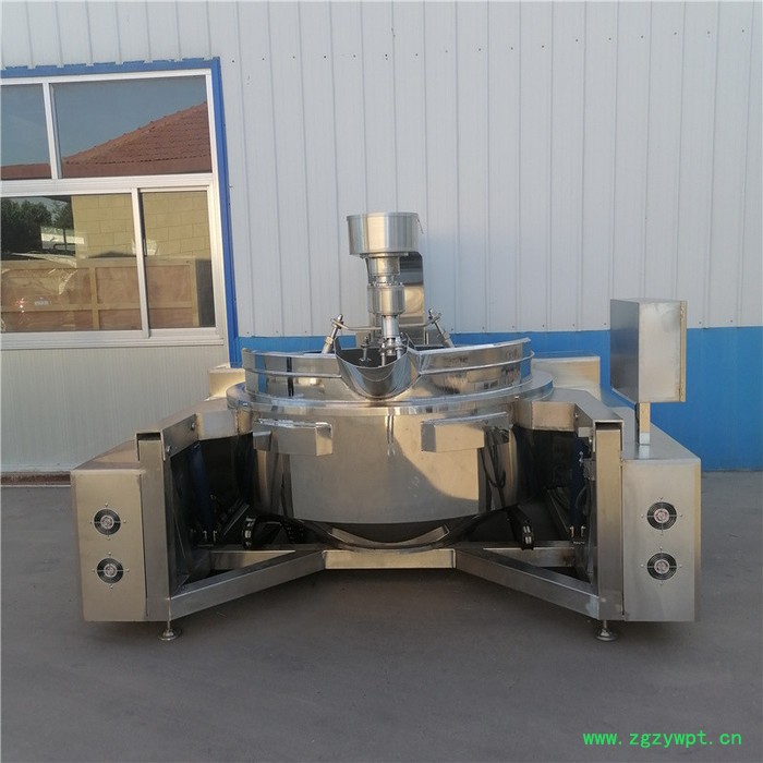 全自动海鲜酱行星搅拌炒锅 中药膏熬制锅 月饼馅料炒料机图7