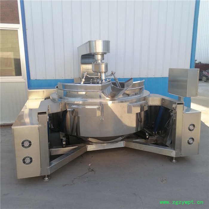 全自动海鲜酱行星搅拌炒锅 中药膏熬制锅 月饼馅料炒料机图4