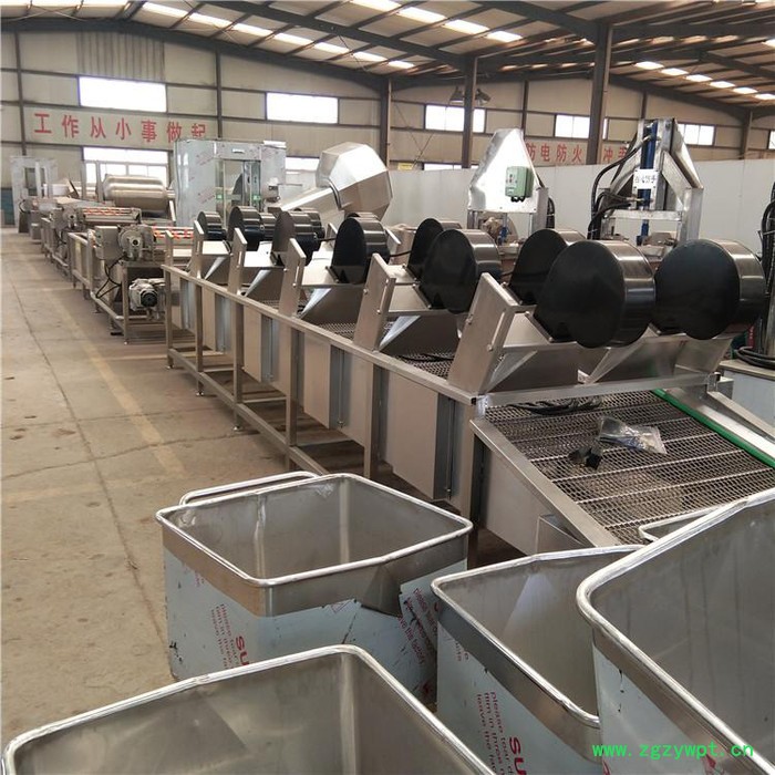 中药材风干线大枣风干机 娃娃菜连续式清洗机