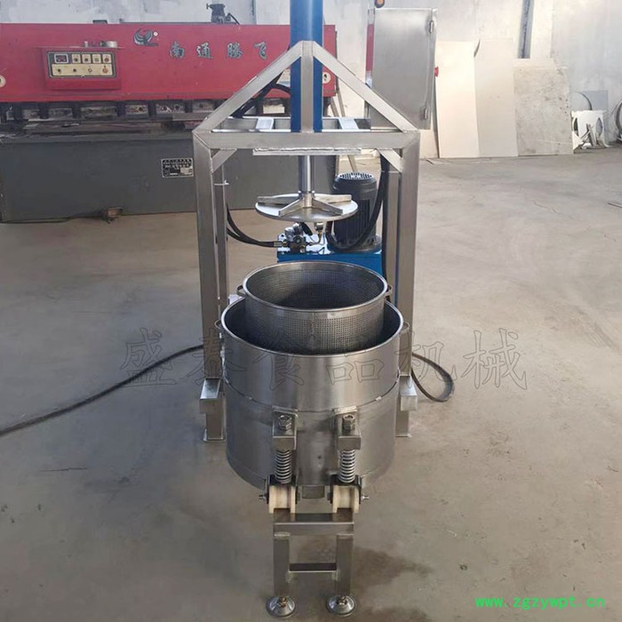 山东压榨机 水果脱水机 中药渣脱水机图2