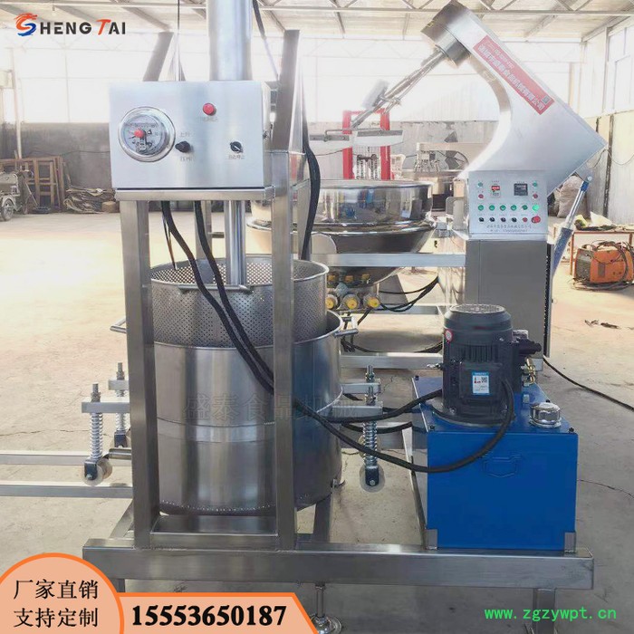 山东压榨机 水果脱水机 中药渣脱水机图3