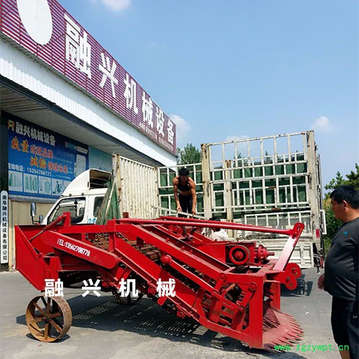 山东中药材挖掘机生产厂家 白芷药材起药机型号图2