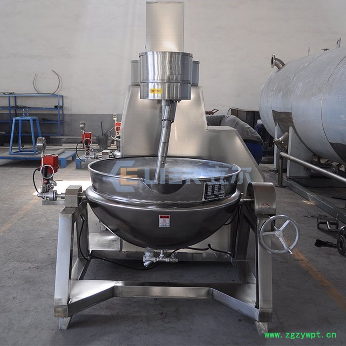 立尔定制 番茄酱炒制设备 中药熬制锅 豆沙馅炒制锅图3