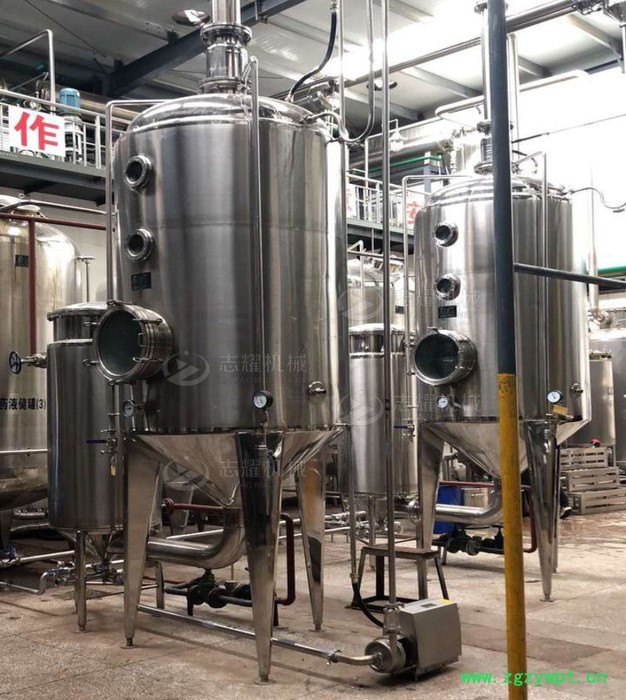志耀机械500L 药液浓缩器 中药中试浓缩器 酒精废液浓缩装置图5