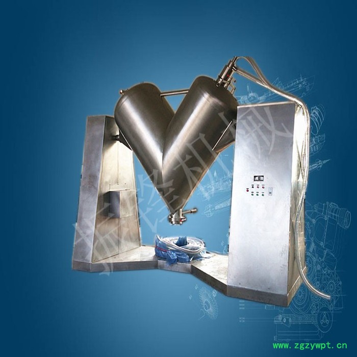 ** 中药V型混合机 大米五谷混料机 化工树脂强制搅拌机 大小型号齐全 高效混合机 中药混合机图4