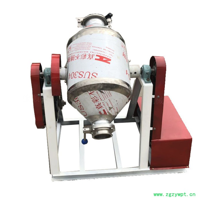 康顺混料机 中药粉腰鼓式搅拌机, 360度旋转图6