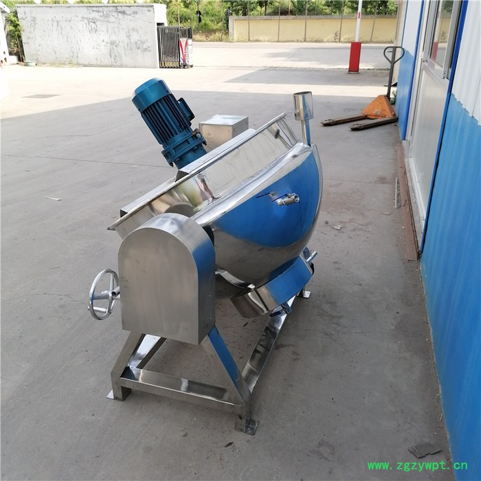 供应不锈钢中药浓缩锅 海参蒸煮锅 熟食卤制夹层锅支持定制图3