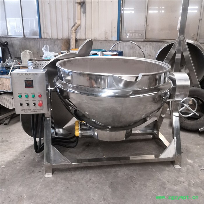 供应不锈钢中药浓缩锅 海参蒸煮锅 熟食卤制夹层锅支持定制图5