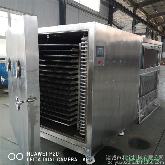 冻干狗粮设备 中药材低温冻干机 对虾冷冻干燥机图2