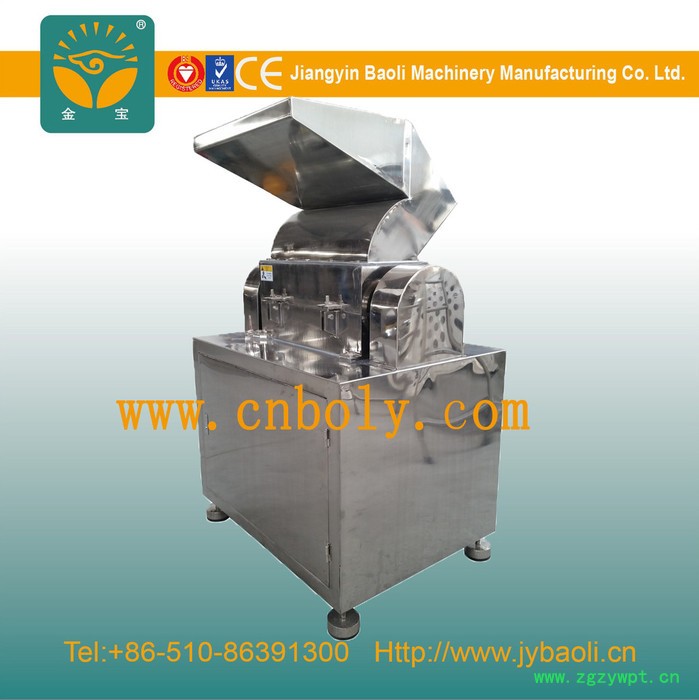 供应金宝JB系列粗碎机 中药粗碎机 不锈钢药材破碎机 不锈钢中草药黄芪灵芝甘草粗碎机破碎机图3