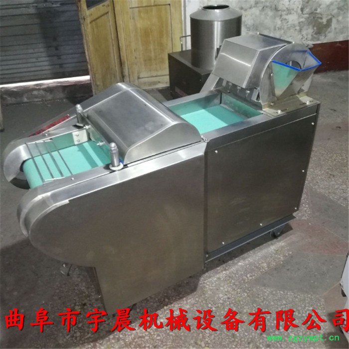 青椒大姜切丁机 宇晨中药快速切丁机 白萝卜块切丁机厂家图6