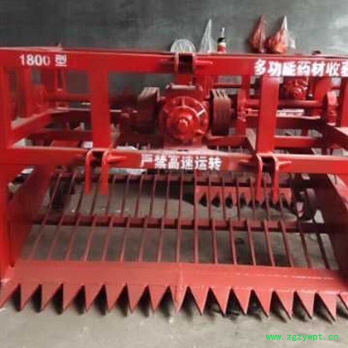 中药材收获机 四轮后置牵引式中药材收获机  皮带传动起药机 晃筛式中药材收获机图3