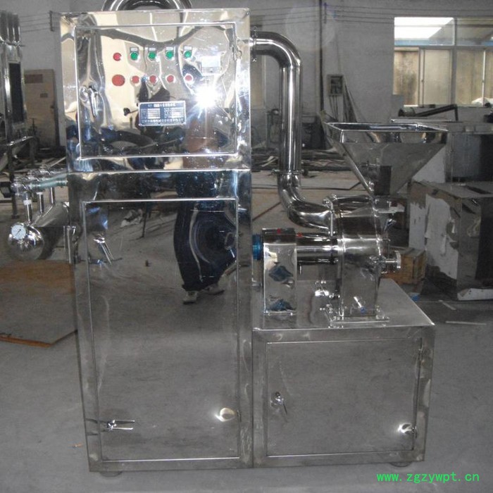 安徽中药粉碎机，切碎机，除尘式中草药粉碎机磨粉机图3