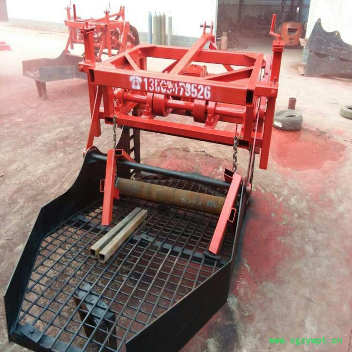 盐城贝母药材挖掘机销售热线  中药材收获机 大链条药材收获机厂家图5