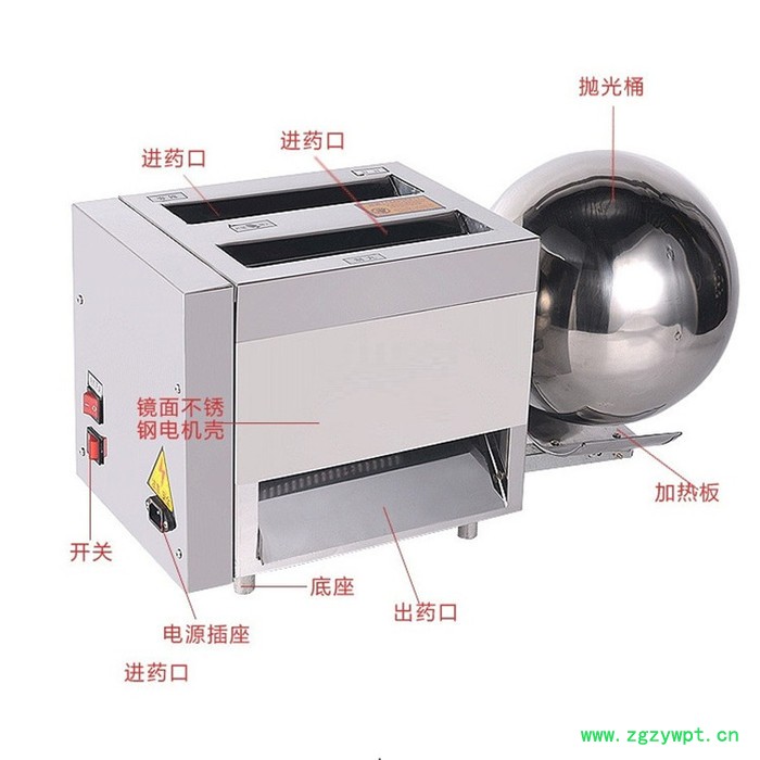 DZ-20A小型中药制丸机 多功能台式电动制丸机 蜜丸水丸半自动制丸机厂家图2