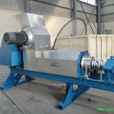 陕西渭南中药材中药渣脱水压榨挤压机、汉中药材渣榨汁机