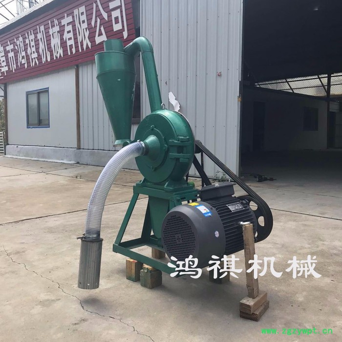 小型中药材打粉机齿爪式中药材磨粉机打玉米糁机图7