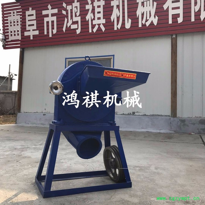 小型中药材打粉机齿爪式中药材磨粉机打玉米糁机图2