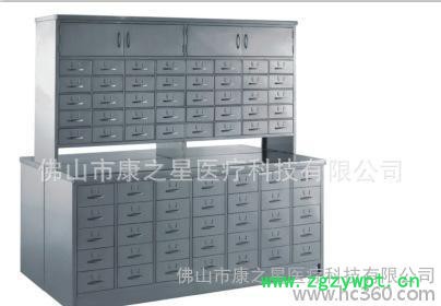 生产销售C20双面中药调剂柜 **抽屉式药柜图2
