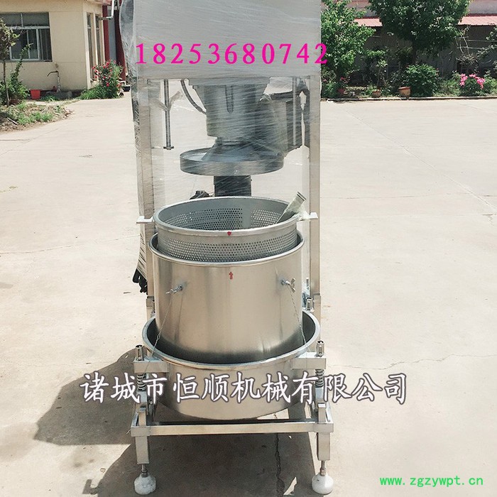 含淀粉木薯渣压榨机 中药压榨机 商用中药压滤机 中药渣压榨机图8