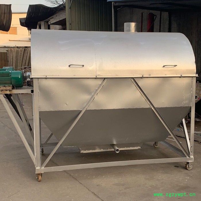 宏博 全自动电加热瓜子翻炒机 中药炒货机 菜籽芝麻滚筒炒料机图5