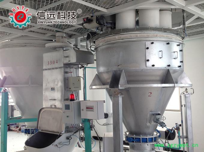 河北石家庄中药粉剂散剂自动混合包装生产线图2