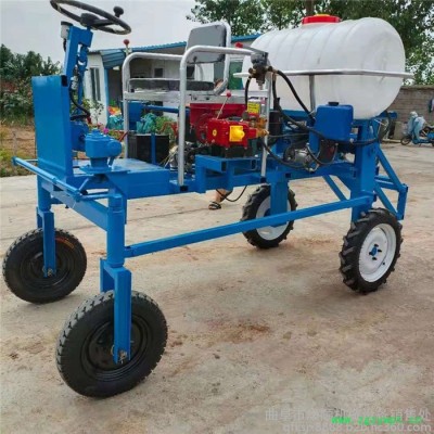 四轮座驾式打药车 柴油中药材喷药机 小麦玉米旱田地四轮打药机
