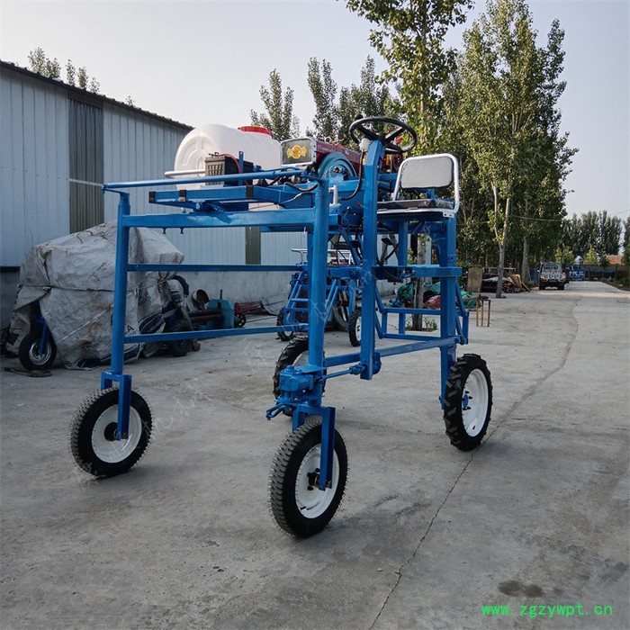 四轮座驾式打药车 柴油中药材喷药机 小麦玉米旱田地四轮打药机图4