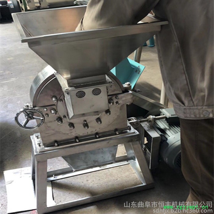 玉米芯磨面机 柴油动力粉碎机 中药颗粒磨粉机图5