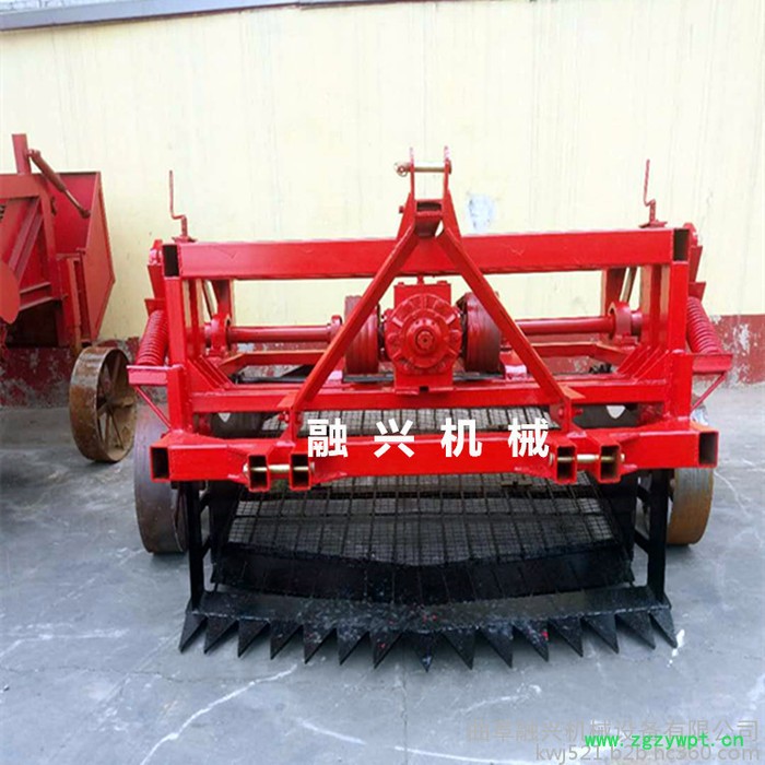 定西药材挖掘机价格 中药材收获机报价 小型挖药机厂家 振动式药材挖掘机图3