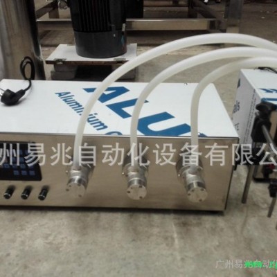 广州易兆销售YZH-8026磁力泵液体灌装机 电动液体灌装机 水剂灌装机