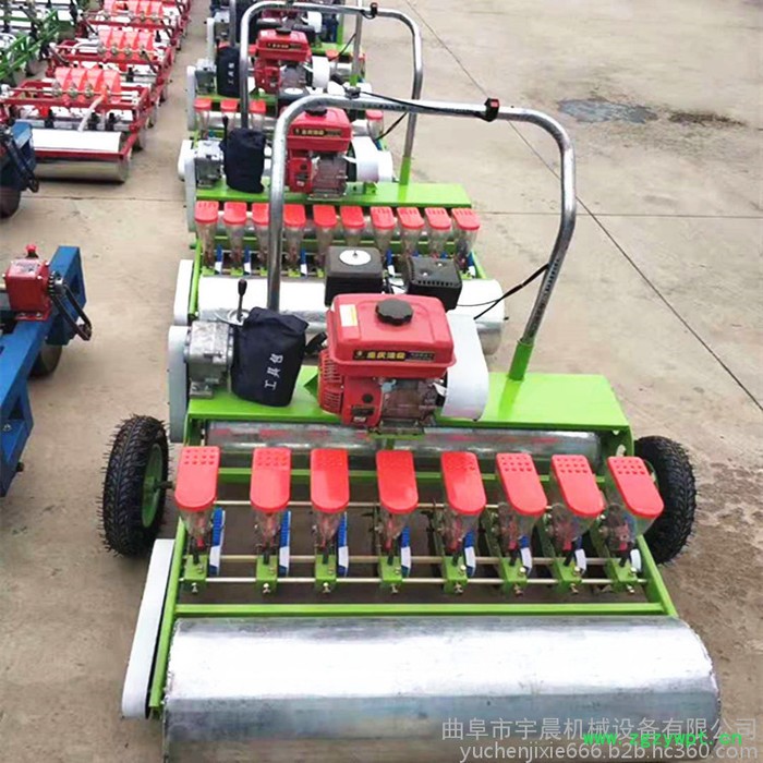 江苏中药材精播机 宇晨手推红麻播种机 中药材种植机型号价格图4